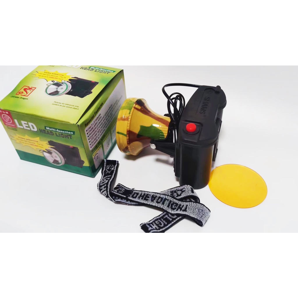 High-power led đèn pha ánh sáng mạnh head-mounted pin lithium 5v siêu sáng câu cá long-range pin khô không có bột