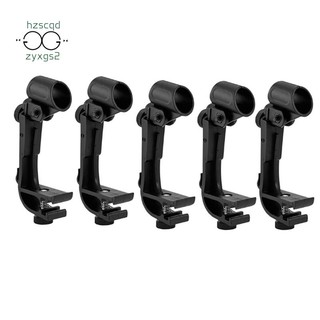Bộ 6 kẹp micro có giá đỡ chống sốc cho trống