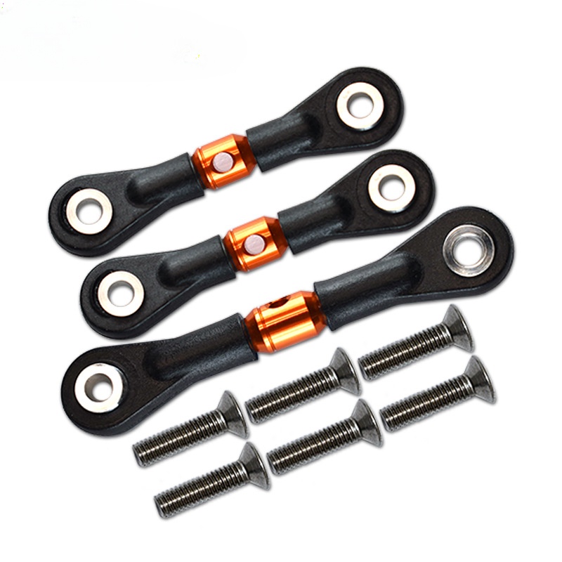 Set 3 Thanh Trợ Lực Vô Lăng Dành Cho Xe Đồ Chơi Tamiya TT-02 TT-02T TT02 TT02T Tỉ Lệ 1 / 10