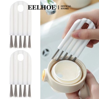 Bàn chải vệ sinh cốc EELHOE khử nhiễm tay cầm có thể uốn cong/ không có góc chết cho gia đình