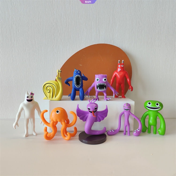 Set 8-9 Tượng Nhân Vật Anime Garten Of Banban Horror Bằng Pvc