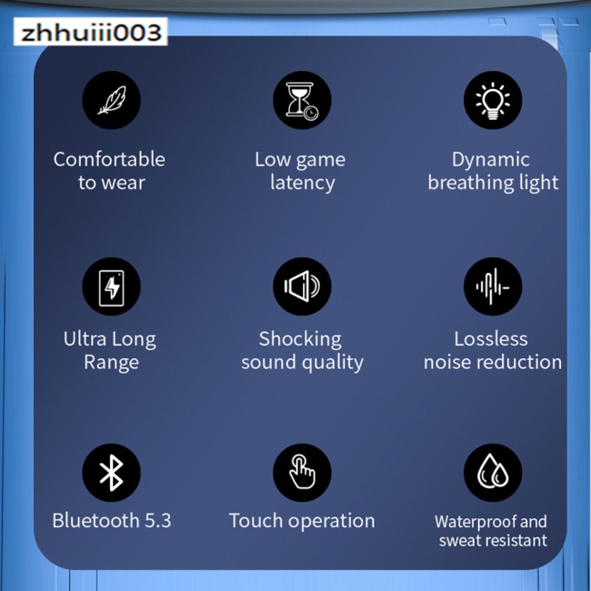 Tai Nghe Nhét Tai Không Dây ZHIHUI YX03 Phong Cách Thể Thao Thời Trang