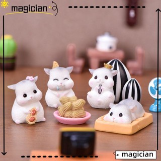 Mô hình chuột hamster mini dùng trang trí tiểu cảnh diy