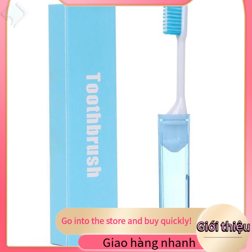Bàn Chải Đánh Răng Siêu Mềm Có Thể Gấp Gọn Tiện Dụng