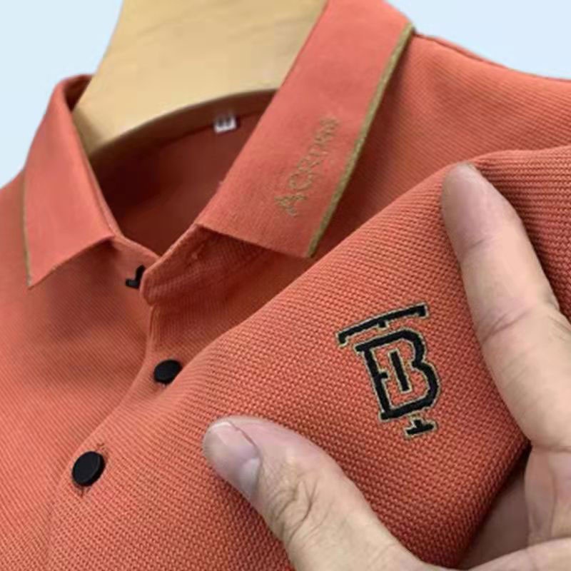 Áo polo Tay Ngắn Dáng Rộng Thoáng Khí Thời Trang Mùa Hè Cho Nam