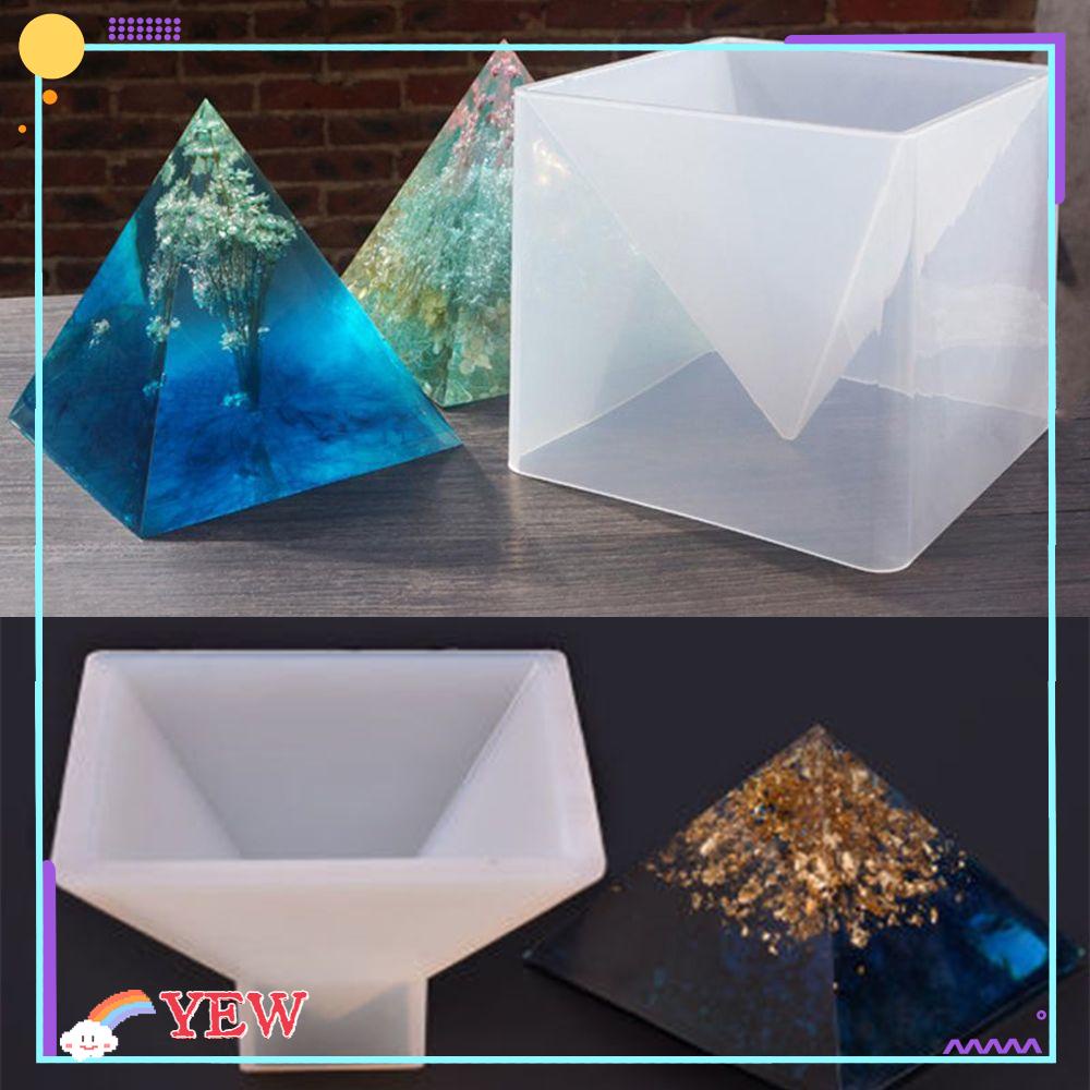 Khuôn silicon làm đồ trang trí tạo hình kim tự tháp