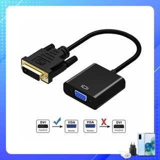 Cáp chuyển DVI (24+1 ) Sang VGA gắn từ máy tính có cổng DVI sang màn hình có cổng VGA