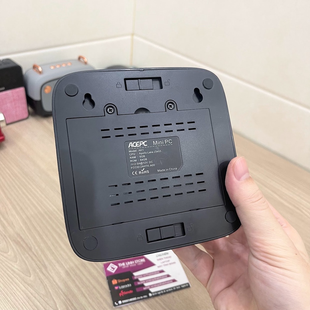 ( Hàng chuẩn) Cây máy tính mini PC mini ACEPC AK1 - Intel J3455 ram8G SSD128G | BigBuy360 - bigbuy360.vn
