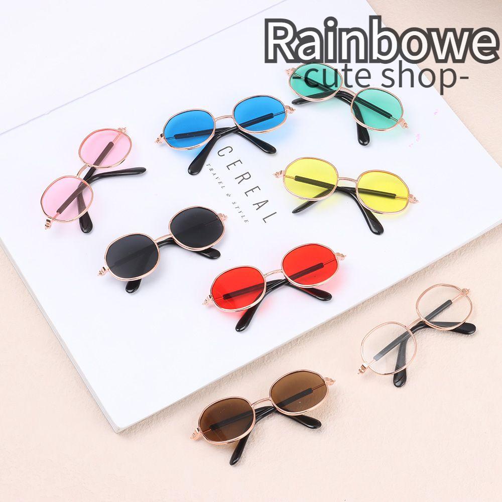 Kính mắt nhiều màu sắc tùy chọn đồ chơi sành điệu dành cho búp bê