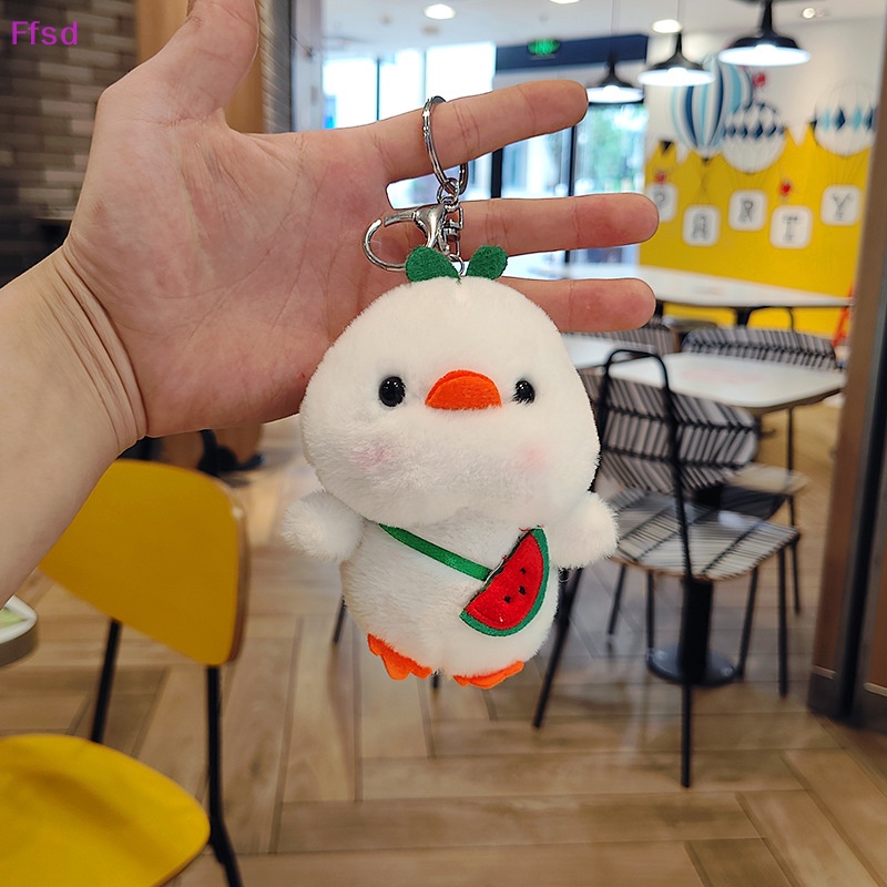 Móc Khóa Hình Búp Bê Nhồi Bông Mềm Mại Dễ Thương Treo Túi Xách Trang Trí Xe Hơi * Bán Chạy