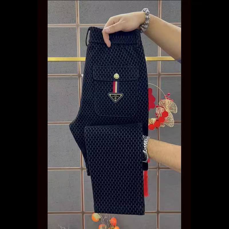 Quần Dài Nam Ca Rô Ca Rô Phong Cách Retro