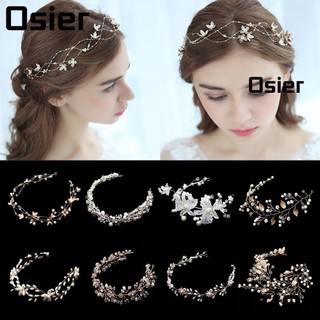 Phụ kiện cài tóc hình vương miện cho cô dâu