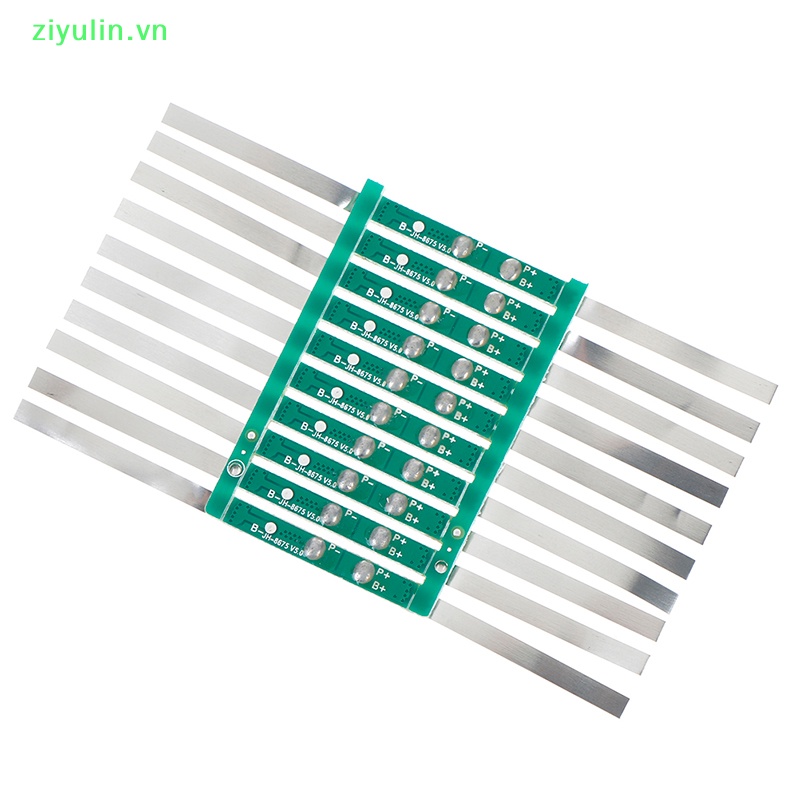 Set 10 Bảng Mạch Bảo Vệ 2A BMS Dành Cho 1S 3.7V 18650 Li-ion lithium