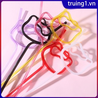 Rơm uống có thể tái sử dụng nhiều màu Ống hút dễ thương để uống nước Nước giải khát Nước giải khát Sữa Đồ uống Phụ kiện tiệc cưới Dụng cụ $1,98$3,6045% giảm giá Truing1