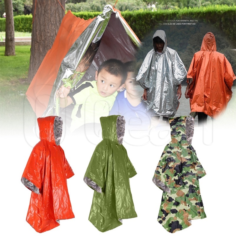 Áo Mưa Phản Quang Siêu Nhẹ Chống Thấm Nước Đa Năng Tiện Dụng Mang Theo Du Lịch/ Dã Ngoại
