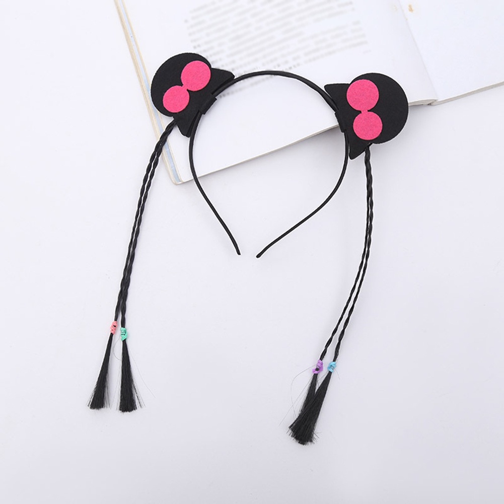 1 Băng Đô Cài Tóc Hình Hoạt Hình Vui Nhộn Cho Nữ