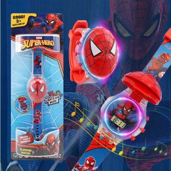 Đồng Hồ 3D Phát Nhạc Và Đèn Cho Bé