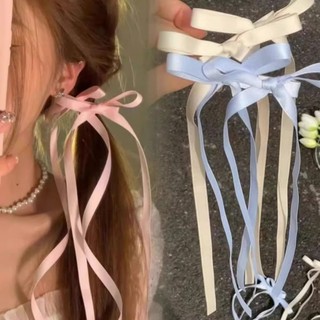 1 phụ nữ tóc dài ruy băng nơ mỏ vịt kẹp tóc nổ kẹp phụ kiện tóc
