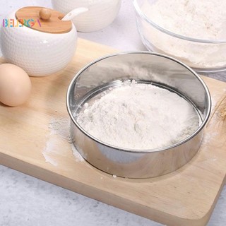 {Belerga} rây bột lưới nhà bếp rây rây bột inox tròn rây lọc mới
