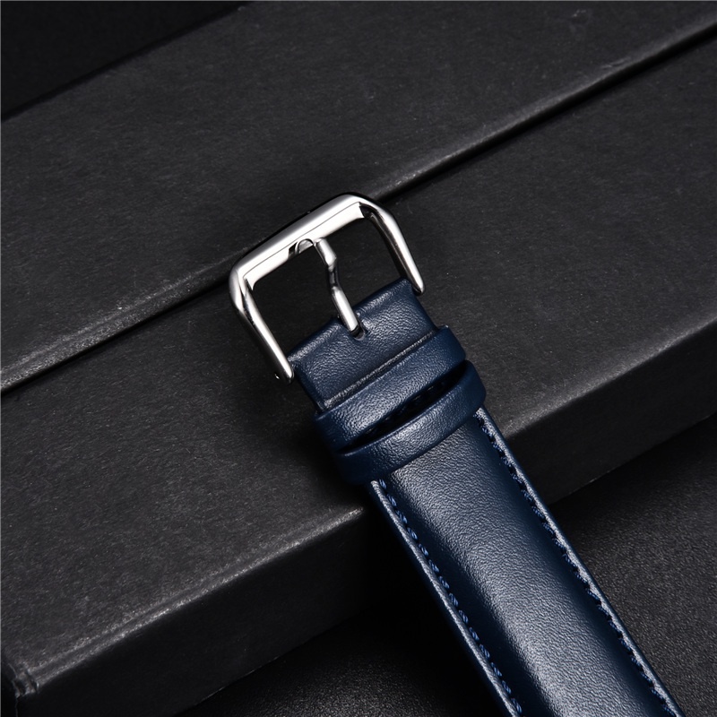 Dây Đồng Hồ Đeo Tay Chất Liệu Da Bò 20mm 22mm 20mm 22mm 47mm 46mm 43mm Dành Cho Samsung Watch 4 5 6 44mm 40mm