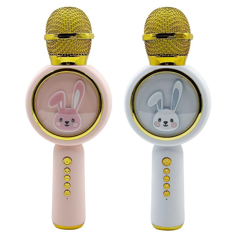 Micro Bluetooth X6 - Mic Hát Kiêm Loa Có Thể Kết Nối Song Ca Karaoke Âm Thanh To Trầm Ấm