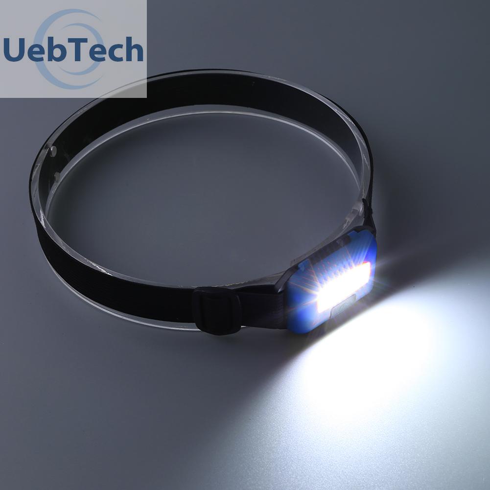 Đèn Pin Đeo Đầu LED COB 3 Chế Độ Chống Nước