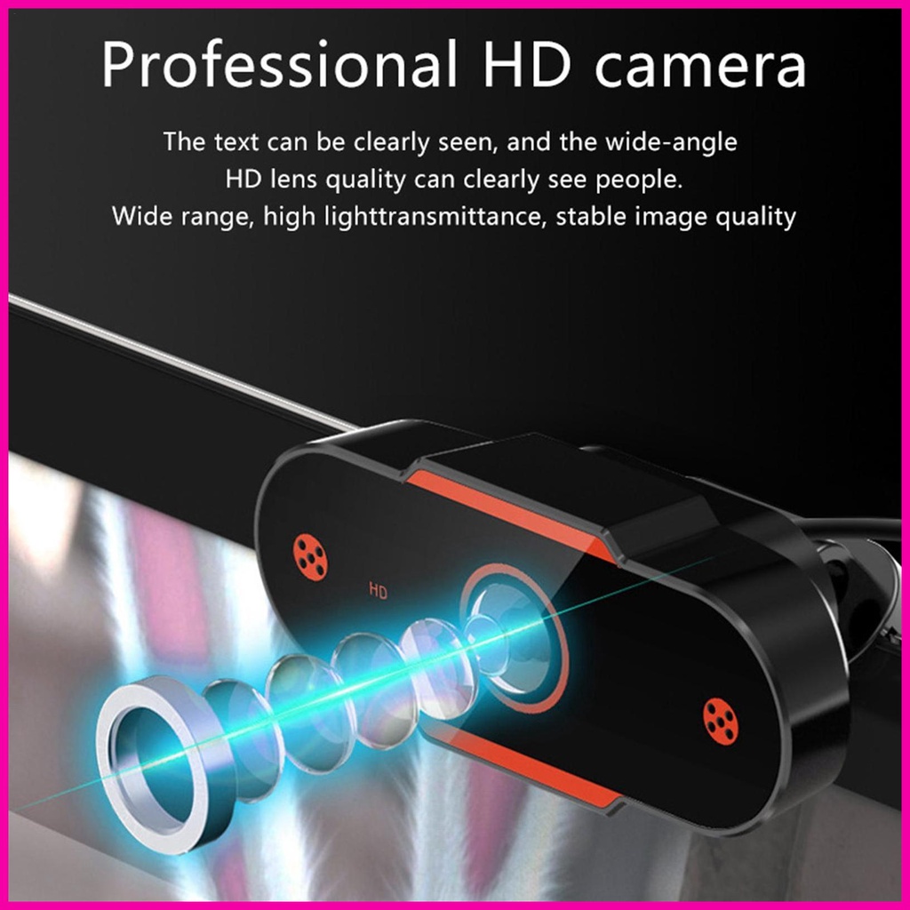 Webcam 1080P HD USB Mini Có Thể Điều Chỉnh Cho Họp Video / Live Llrnvn