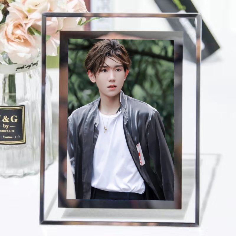 Khung Ảnh Pha Lê Wang Yuan Yi Yang Qianxi Nhóm Nhạc Tfboys