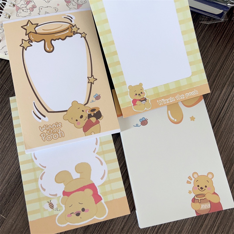Bộ 4 Giấy Ghi Chú Họa Tiết Hoạt Hình Sanrio Mikko Đáng Yêu