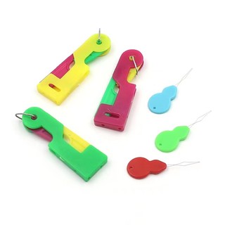10PCS Automatic Easy Sewing Needle Device Threader Needle Threader Elderly Use