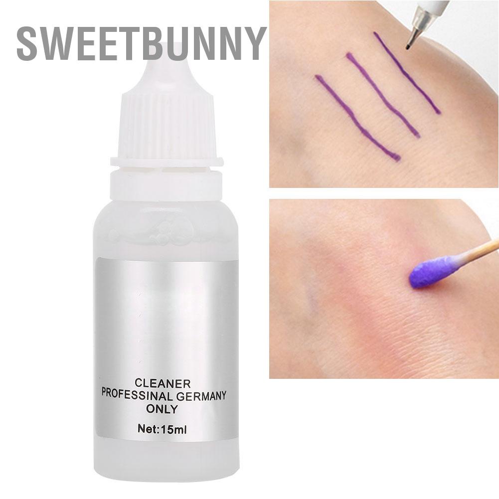 SweetBunny Dung dịch xóa vết xăm Trang web đánh dấu hình chuyên nghiệp Chất lỏng làm sạch