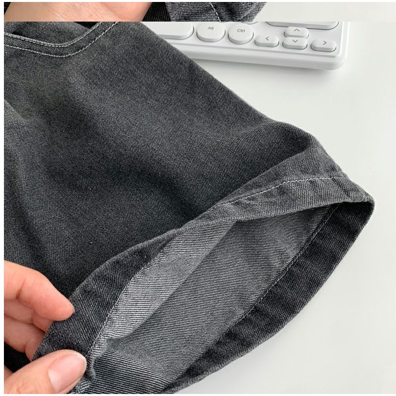 Quần Short Denim Mỏng Màu Gradient Phong Cách Mới 2023 Cho Bé Trai