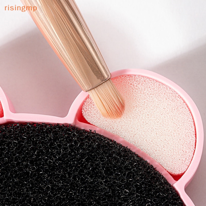 Mút Silicone Vệ Sinh Cọ Trang Điểm Ướt Và Khô Tiện Dụng