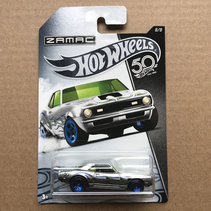 Mô Hình Xe Hơi Đồ Chơi Hot Wheels Kỉ Niệm 50 Năm Bằng Hợp Kim Cho Bé Trai