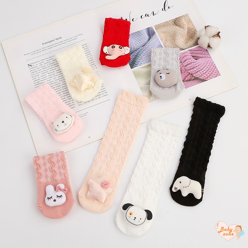 Vớ Họa Tiết Hoạt Hình Phong Cách Hàn Quốc Dễ Thương Dành Cho Bé Gái