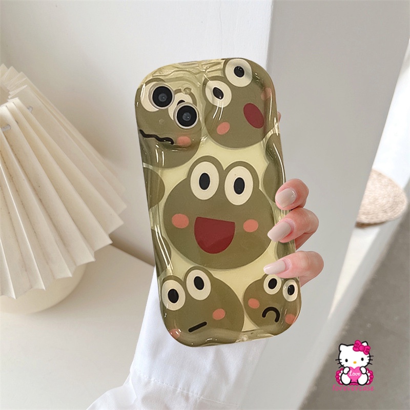 Ốp Điện Thoại Mềm Hình Ếch 3D Cho Redmi Note 11 8 11s 10 Pro Max 12 9 10s Redmi A1 10C 9C NFC 9A A2 9 10A 9T POCO M3