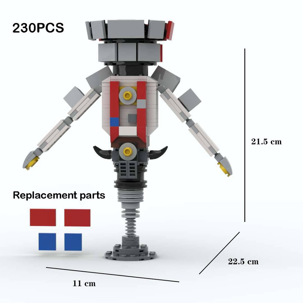 Skibidi toilet light bulb man building blocks quà tặng cho trẻ em hình búp bê đồ chơi mô hình cho bộ sưu tập trẻ em