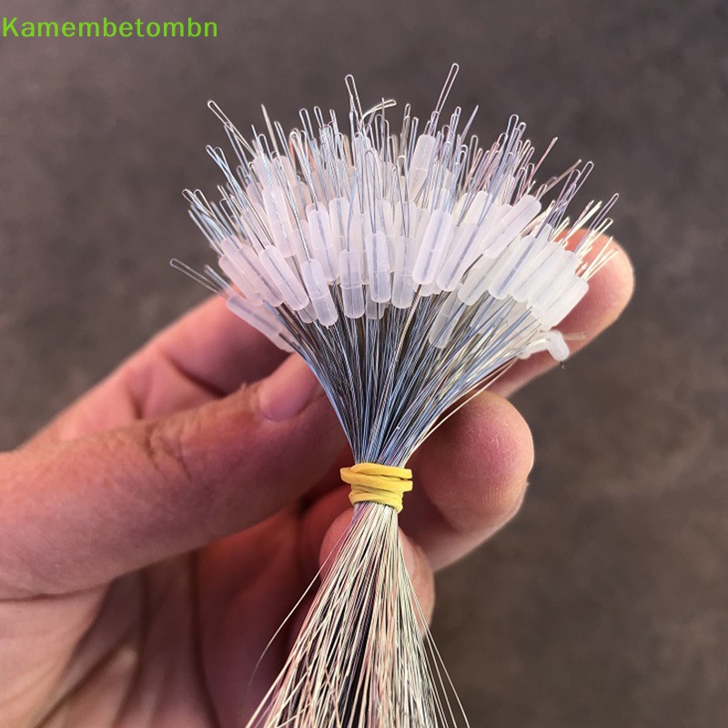 Kamembbn 300 cái / lốc phao cao su nút chặn câu cá bobber nút chặn phao không gian hình trụ b vn