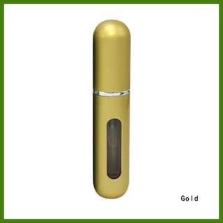 5ML Mini Perfume Bottle Container Aluminum Refillable Spray Perfume Bottle