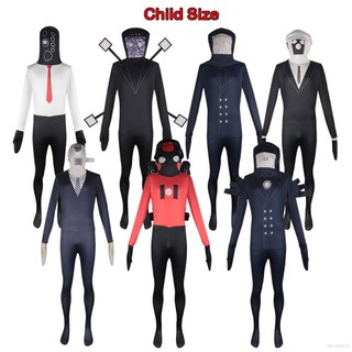 Star3 skibidi toilet child Áo liền quần gift for kids titan tv man speaker man minitor man camera man cosplay costume