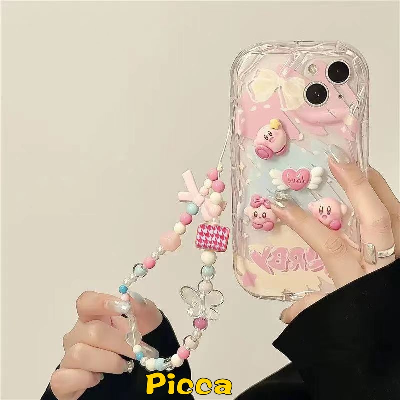 Ốp Điện Thoại Mềm Hình Búp Bê kirby 3d Cho iphone 15 7 8 plus 15 11 13 12 14 pro max 6 6s x xs max se 7plus xr 3d