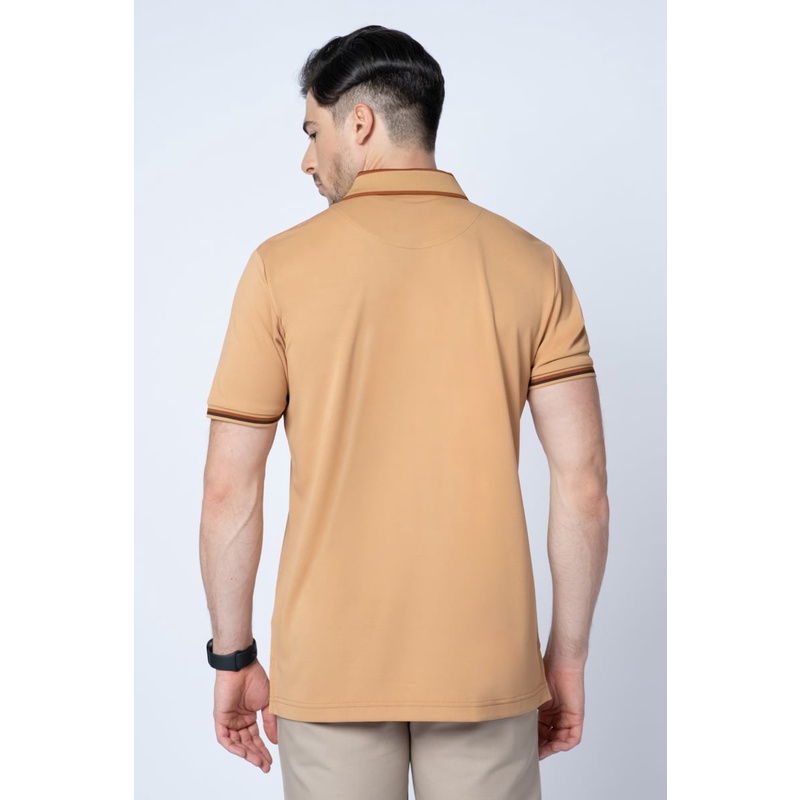 Áo Polo Nam Tay Ngắn Chất Cafe , chuẩn form, sang trọng, thanh lịch John Henry - KS23SS24P-SCCA