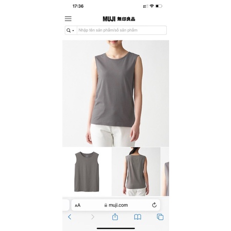 Áo sát nách xuất Nhật nam nữ đều mặc được đẹp. Chất cotton+modal mềm mại, mát lạnh. Hàng dư sịn