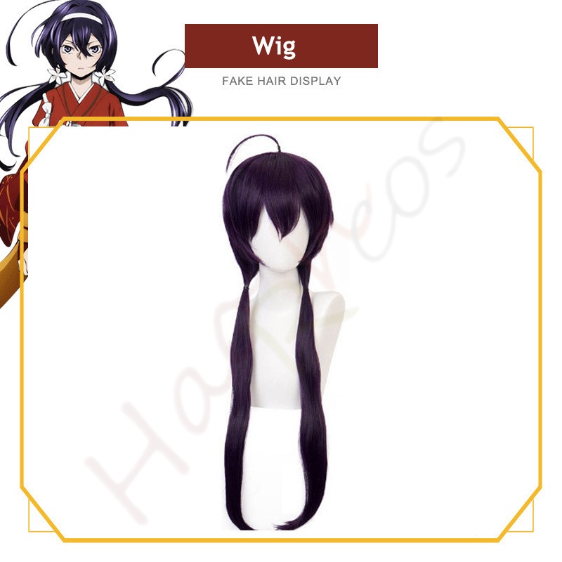 Anime bungo stray dogs lzumi kyouka yaksha shirayuki cosplay trang phục phụ nữ người lớn yukata kimono geta bộ tóc giả halloween party set