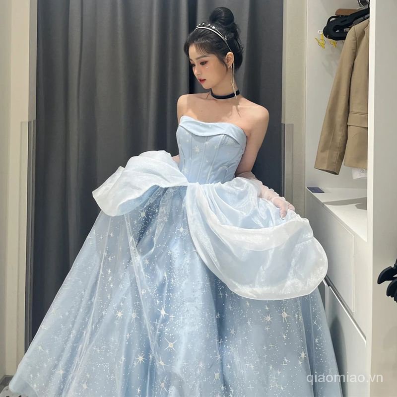 Đầm Dạ Hội Phong Cách Công Chúa Cổ Tích Thời Trang Mới 2023 18 Tuổi Sang Trọng Nhẹ Nhàng Làm Quà Tặng Cho Người Lớn Tuổi