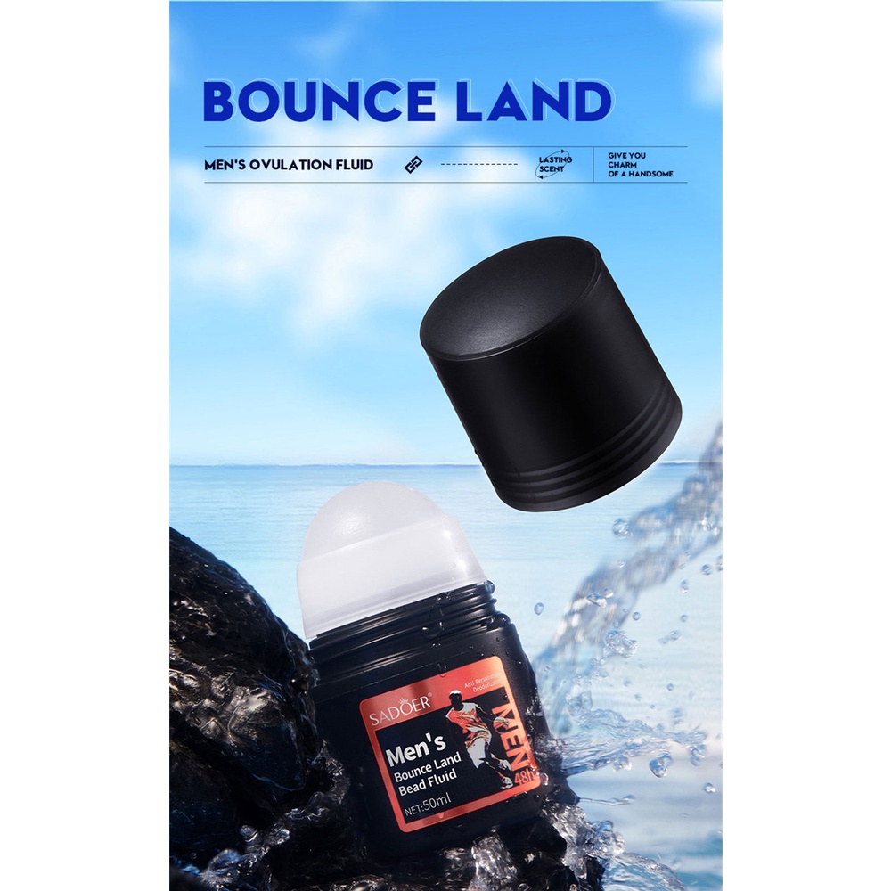 Sadoer Portable Ball Body Lotion Khử Mùi Cơ Thể Lăn Cơ Thể Chống Mồ Hôi Chăm Sóc Da Khô Vào Mùa Hè Cho Nách