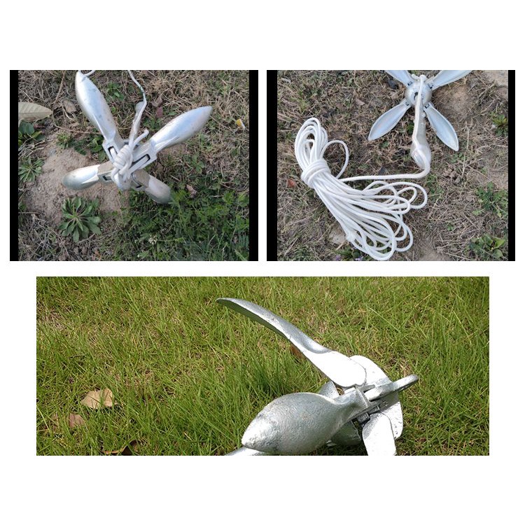 Neo thuyền Kayak bơm hơi Gấp được Neo thuyền Kayak bơm hơi thuyền đánh cá Neo sen mạ kẽm nhúng nóng 