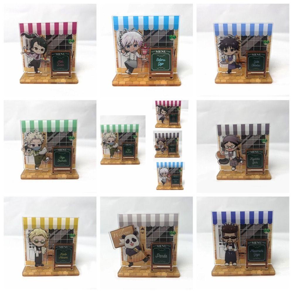 Kệ đứng trang trí MMULCK họa tiết jujutsu kaisen figure itadori yuji bằng acrylic quán cà phê/quà tặng cho người hâm mộ