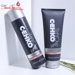 Dầu gội xả chăm sóc cho tóc hư tổn S.O.S Care CEHKO 250ml/200ml