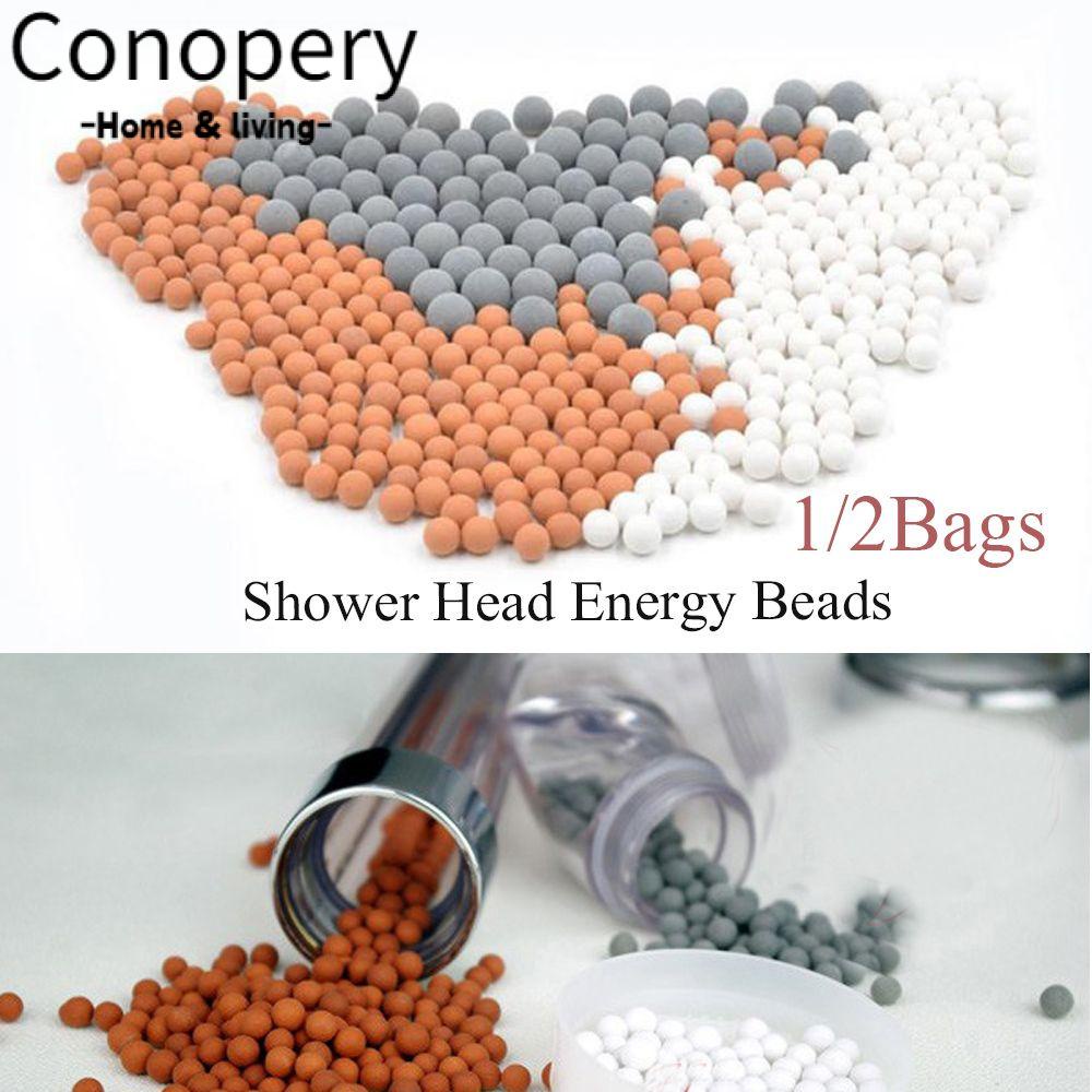 Conopery 1/2 túi năng lượng hạt âm lons máy phun anion vòi phun bộ lọc thay thế cầm tay